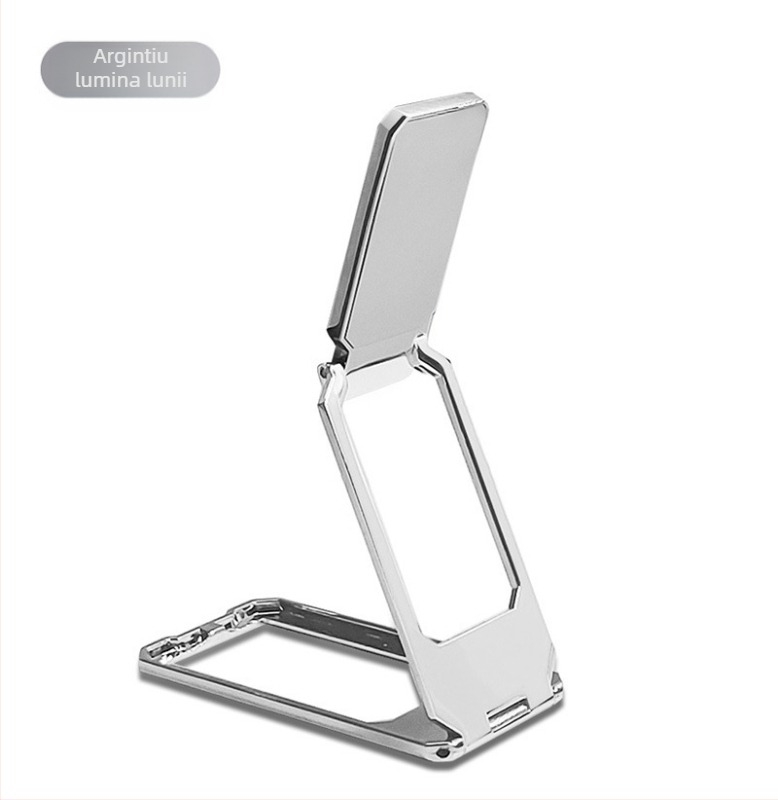 Suport pentru telefon cu inel de prindere, aliaj de zinc, portabil și pliabil, universal