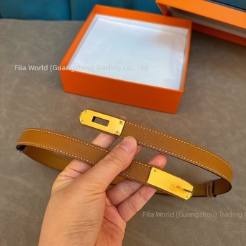 Curea feminină din piele de vită de primă calitate, lățime 1,8 cm, cataramă din oțel, design extensibil, stil dulce și proaspăt, marca Mark Feeney