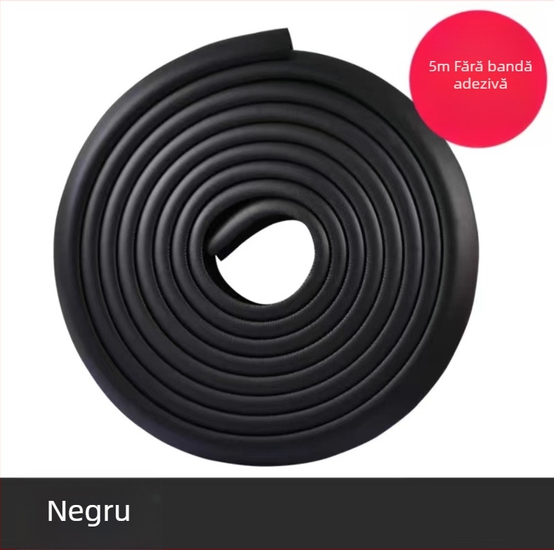 Bandă de protecție a marginii mesei pentru copii, cu strat moale; material NBR; lungime 5; Youbeishi