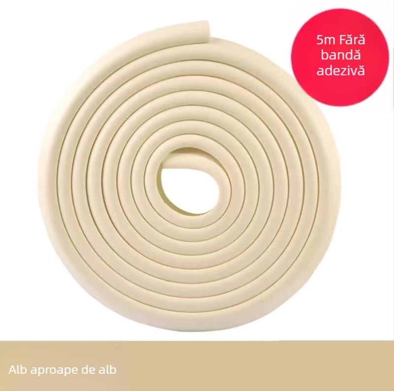 Bandă de protecție a marginii mesei pentru copii, cu strat moale; material NBR; lungime 5; Youbeishi