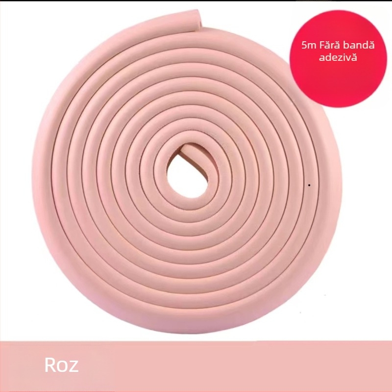 Bandă de protecție a marginii mesei pentru copii, cu strat moale; material NBR; lungime 5; Youbeishi