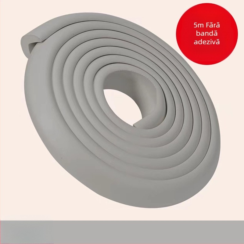 Bandă de protecție a marginii mesei pentru copii, cu strat moale; material NBR; lungime 5; Youbeishi