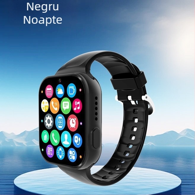 Ceas inteligent 5G personalizabil pentru copii – apeluri video, localizare, SOS (5G conectivitate completă, cameră 1.3MP, baterie 400mAh)