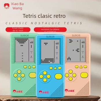 Consolă portabilă retro S35 cu Tetris — single-player, 1GB memorie, ecran mare