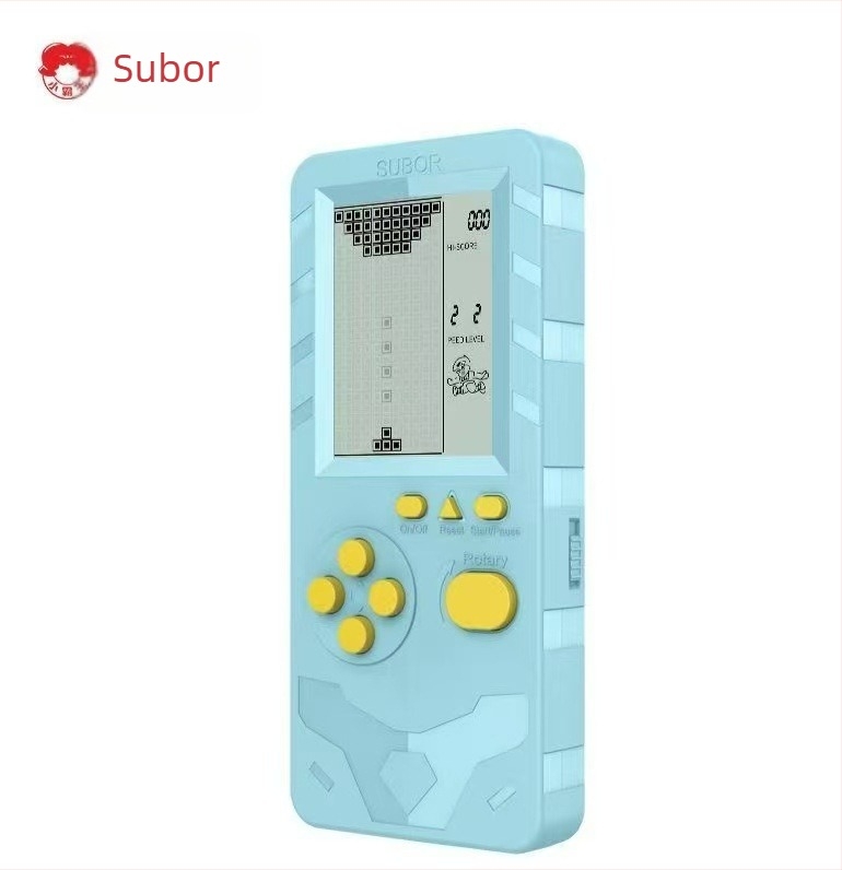 Consolă portabilă retro S35 cu Tetris — single-player, 1GB memorie, ecran mare