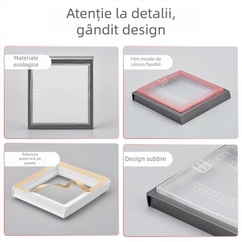 Tip 86 Cutie din silicon adeziv, impermeabilă pentru întrerupătorul de baie – complet închisă, siguranță pentru copii, marcă Qiman, accesorii priză