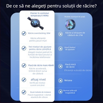 Răcitor pentru iPad CX05 – Rice ink, 30W, Type-C, placă din ABS aluminiu