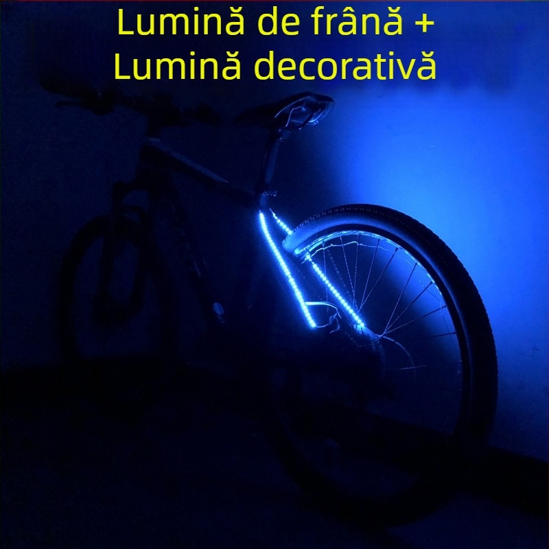 Lampă spate pentru bicicletă cu iluminare decorativă — Brand: WIMBIKE; Personalizare procesare: Da; Etichetă privată licențiată: Da; Import: Nu