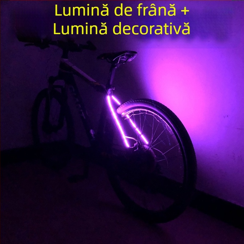 Lampă spate pentru bicicletă cu iluminare decorativă — Brand: WIMBIKE; Personalizare procesare: Da; Etichetă privată licențiată: Da; Import: Nu