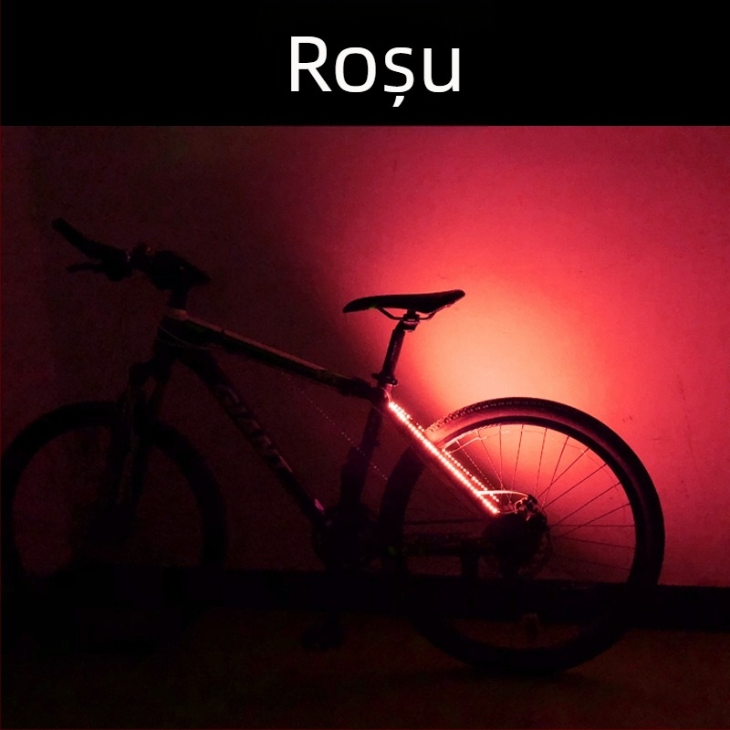 Lampă spate pentru bicicletă cu iluminare decorativă — Brand: WIMBIKE; Personalizare procesare: Da; Etichetă privată licențiată: Da; Import: Nu