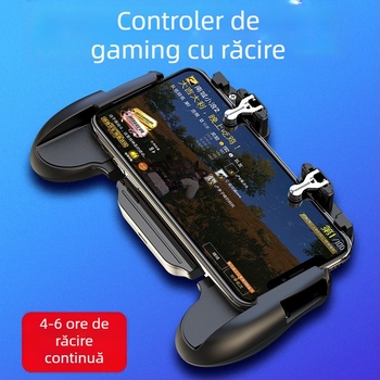 Controler de joc H5 – pad wireless din aliaj, cu ecran tactil, compatibil cu dispozitive iOS și Android