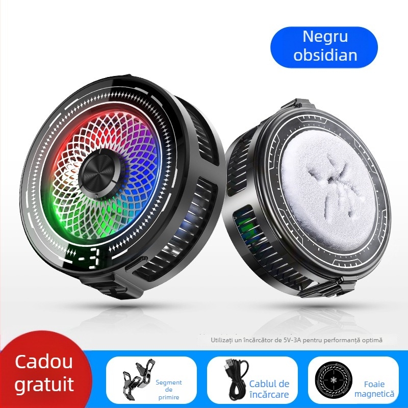  Tl03 Răcitor pentru telefon cu clips magnetic din semiconductori, afișaj digital, control AI al temperaturii, 15W