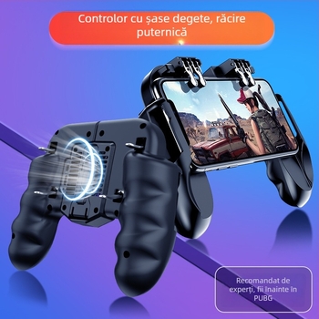 H9 controller de joc mobil, fără fir, cu interfață tactilă pentru telefoane inteligente, 210 g