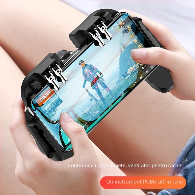 H9 controller de joc mobil, fără fir, cu interfață tactilă pentru telefoane inteligente, 210 g