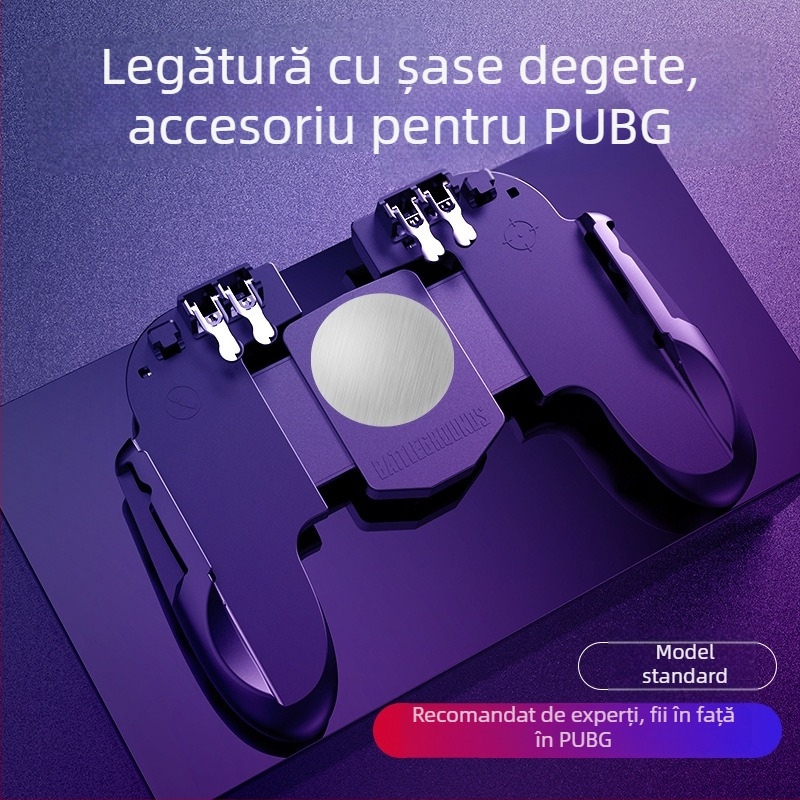 H9 controller de joc mobil, fără fir, cu interfață tactilă pentru telefoane inteligente, 210 g