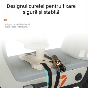 Scaun pentru copii pentru mașina electrică, poziție frontală, model 616