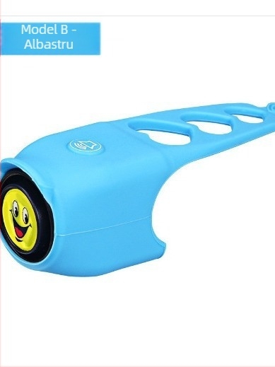 Claxon pentru bicicletă - claxon electronic, ABS și silicon, model KS-0518