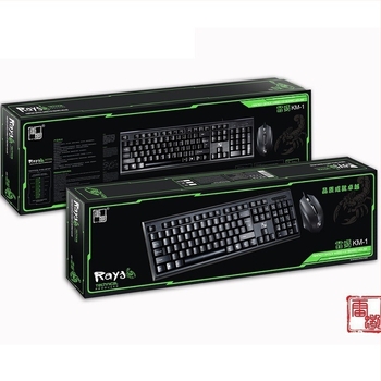 Scorpion set tastatură și mouse USB, cablu 1,5 m, 1000dpi optic, ergonomic, impermeabil