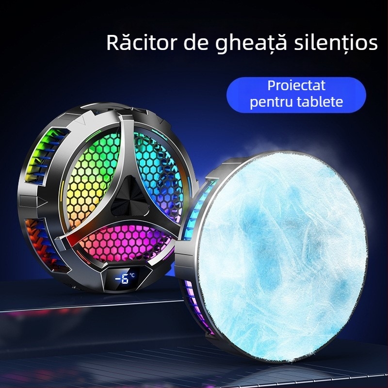 X42 Suport radiator pentru tablete cu interfață USB-C, material ABS, greutate 257 g, compatibil cu tablete