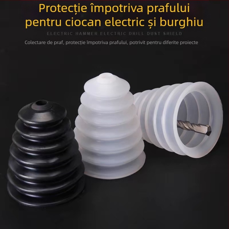 Capac de praf pentru ciocan electric și bormașină cu impact - oțel inoxidabil, 12 țevi termice, răcire cu țevi termice, răcire cu semiconductori, rezistență la temperaturi înalte
