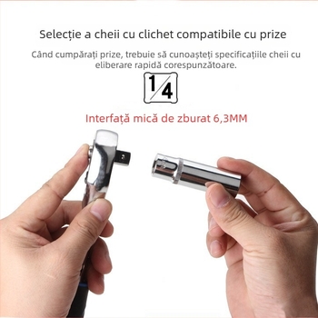 Set de scule pentru reparații auto, 108 piese, cu oțel carbon, cutie din plastic, 1,6 kg, model 108, pentru întreținere auto, biciclete și uz casnic