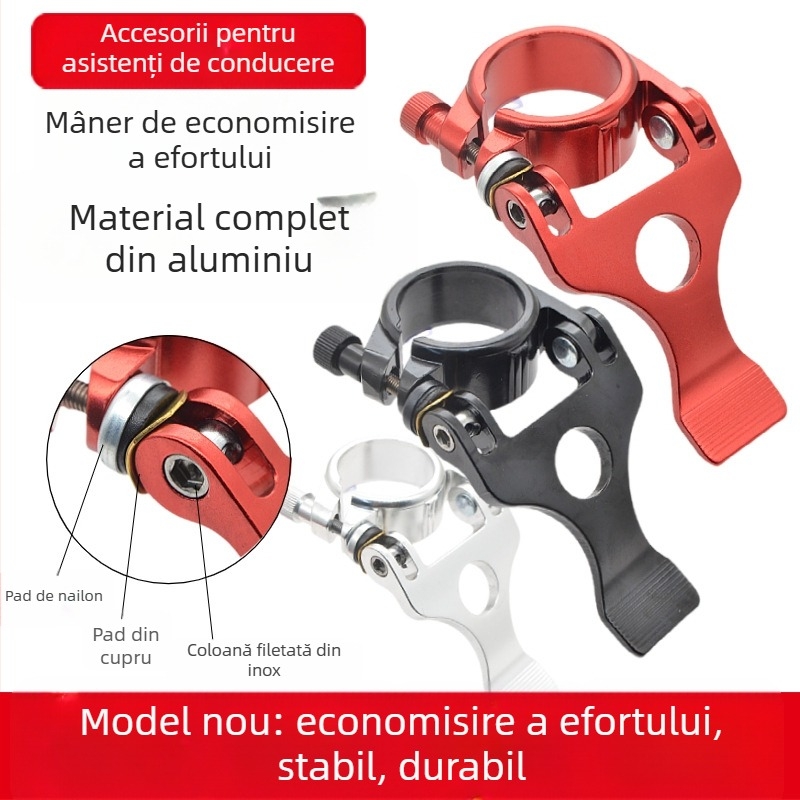 Colier pentru țeava șei - aliaj de aluminiu, Zero step