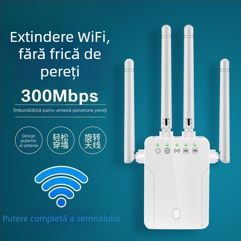Amplificator Wi‑Fi alimentat prin USB pentru routerul de acasă – repetor și extender wireless prin perete