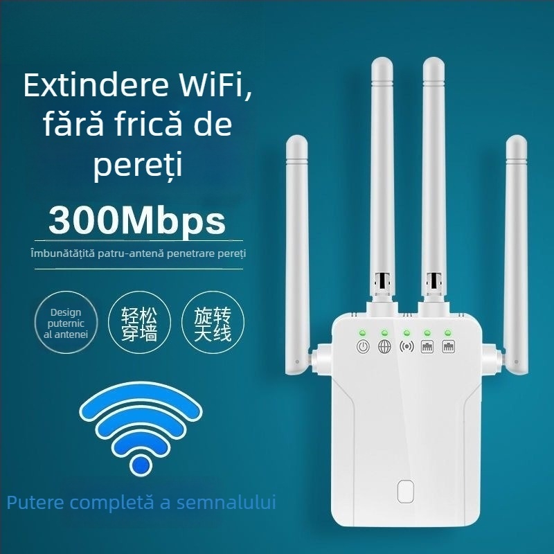 Amplificator Wi‑Fi alimentat prin USB pentru routerul de acasă – repetor și extender wireless prin perete