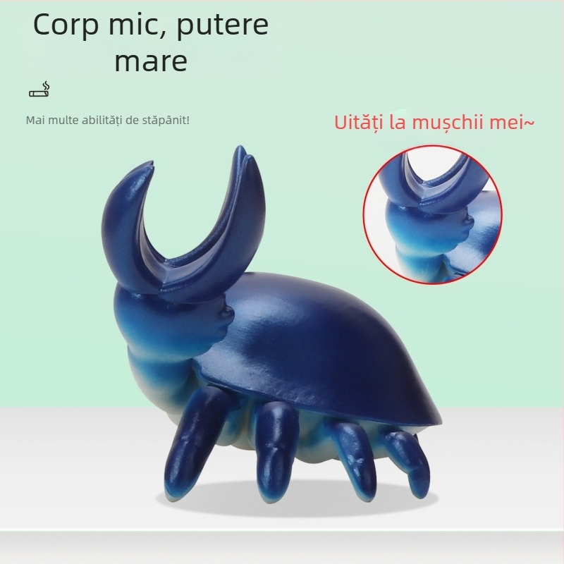 Suport pentru țigarete – Design de rac în stil desen animat, rășină, lucrat manual, personalizabil