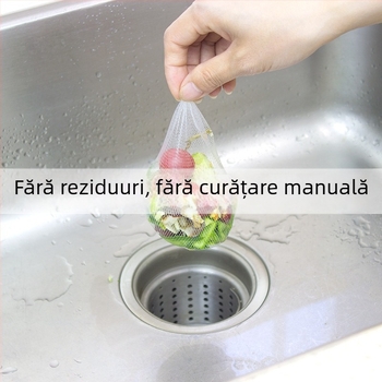 Filtru pentru chiuveta de bucătărie, plasă de filtrare și colector de păr pentru scurgeri în bucătărie, baie și podea
