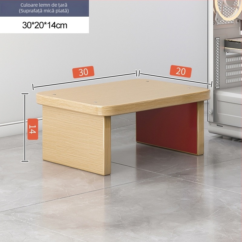 Suport pentru picioare sub birou — ergonomic, anti-derapant, stil modern minimalist, model N526, material placă, personalizabil