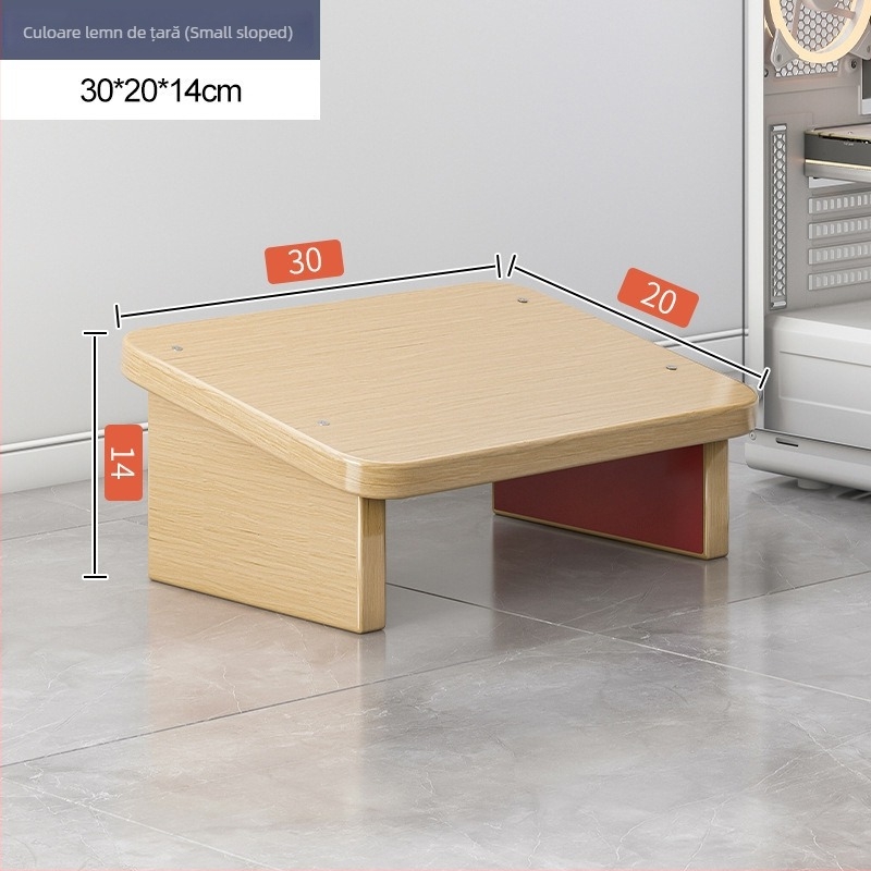 Suport pentru picioare sub birou — ergonomic, anti-derapant, stil modern minimalist, model N526, material placă, personalizabil