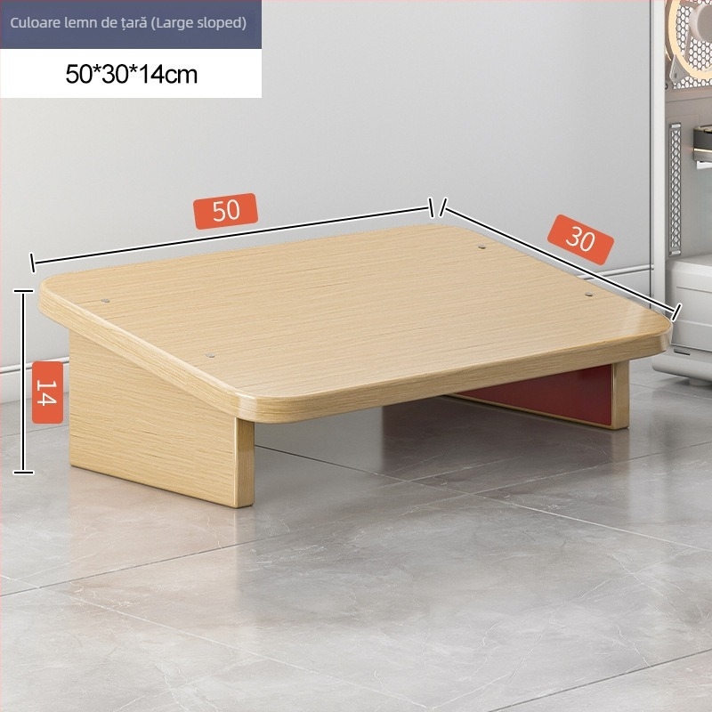 Suport pentru picioare sub birou — ergonomic, anti-derapant, stil modern minimalist, model N526, material placă, personalizabil