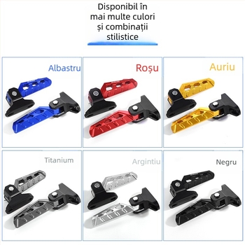 Pedale spate Mojielong din aliaj de aluminiu pentru trotinete electrice — compatibile cu Mavericks U Series, No.9 N Series, Far-reaching, Li Ling V20, GT1, F400T