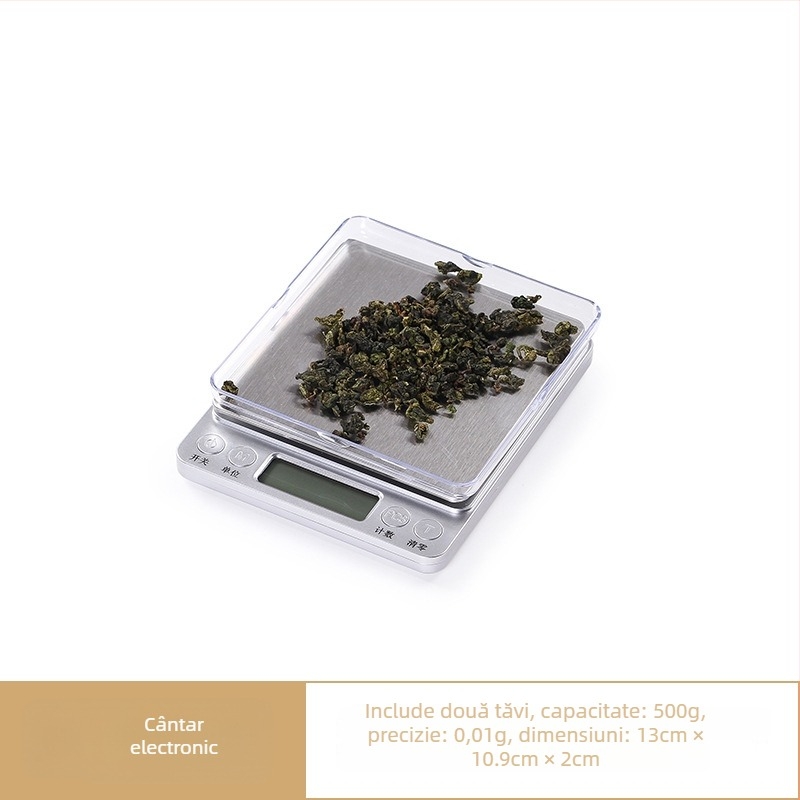 Set de degustare ceai porțelan pentru evaluare senzorială, Liangting, Dehua County, pentru 1 persoană, stil simplu