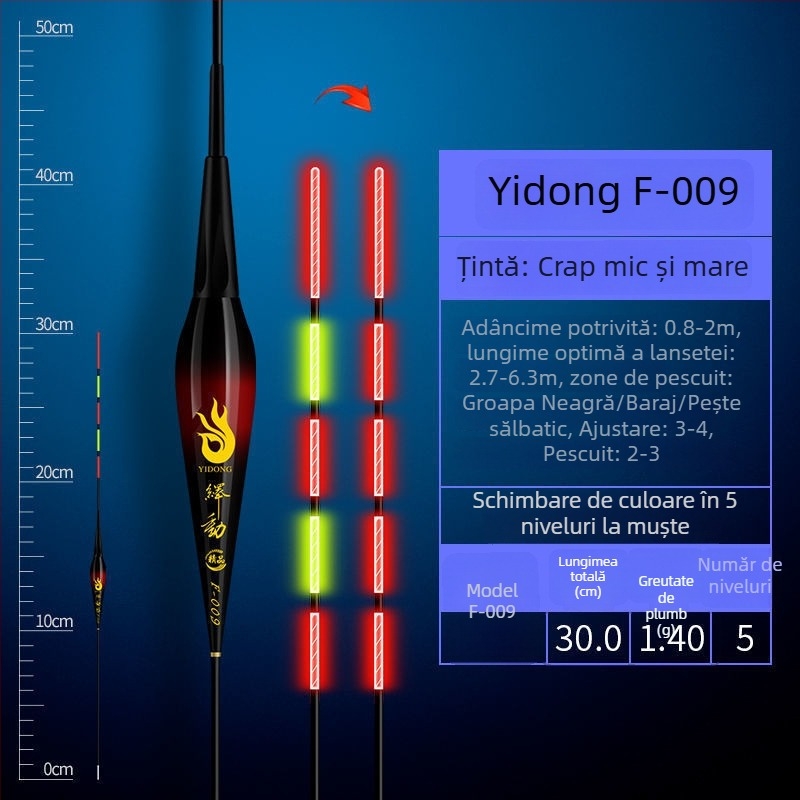 Plută verticală pentru pescuit, material compozit, plute de pescuit — Powerful Merchant
