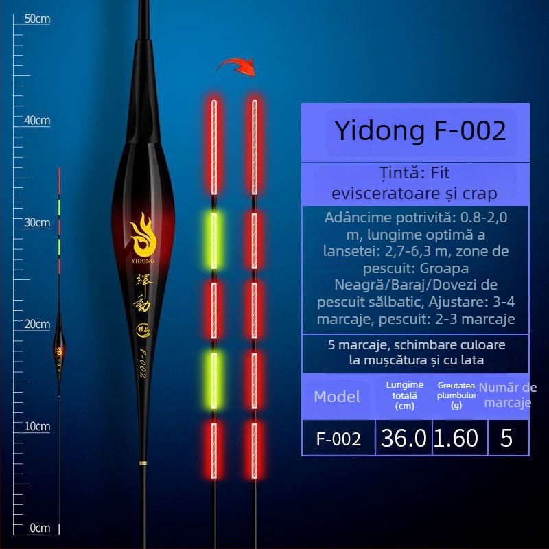 Plută verticală pentru pescuit, material compozit, plute de pescuit — Powerful Merchant