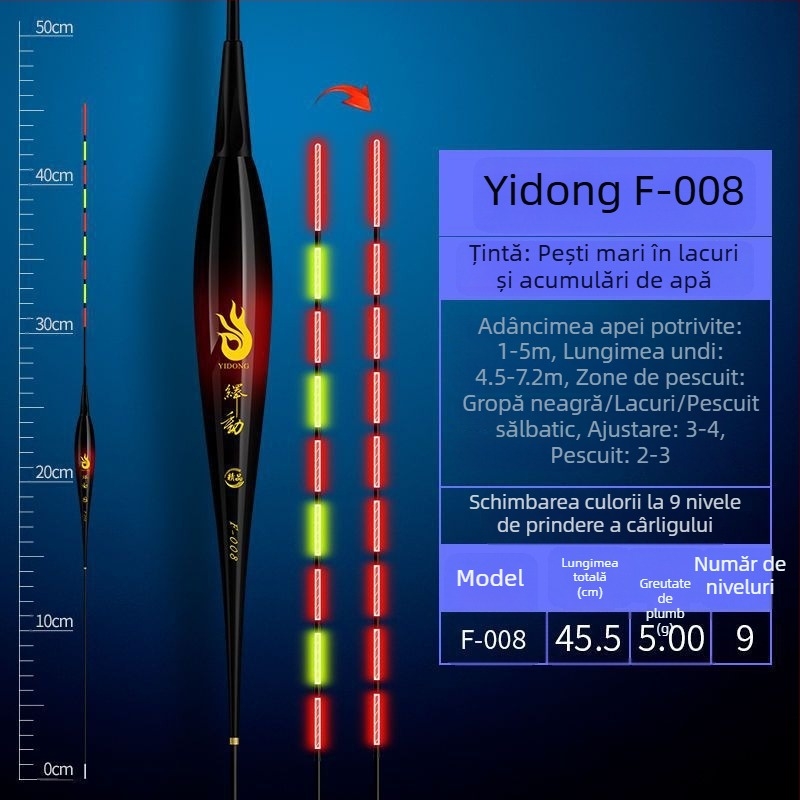 Plută verticală pentru pescuit, material compozit, plute de pescuit — Powerful Merchant