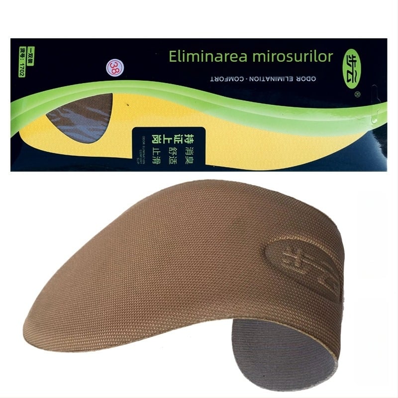 Tălpi pentru pantofi din piele – Deodorante, Spumă poliuretanică respirabilă, Antiderapante, Pentru vară