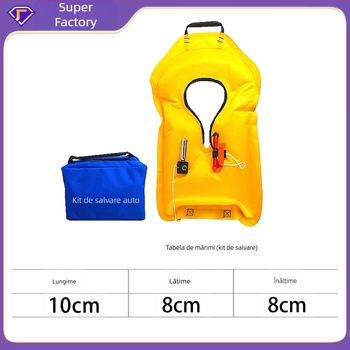 Totoro Kit de supraviețuire auto — vestă de salvare cu plutabilitate înaltă, pentru adulți și copii, stil umăr, portabil