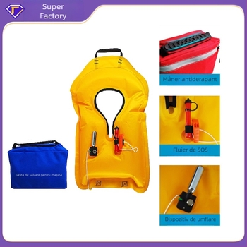 Totoro Kit de supraviețuire auto — vestă de salvare cu plutabilitate înaltă, pentru adulți și copii, stil umăr, portabil