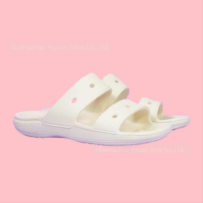 Sandale bărbați Cross cu două curele, slip-on – partea superioară EVA și talpa EVA, respirante, impermeabile, antiderapante, pentru toate anotimpurile