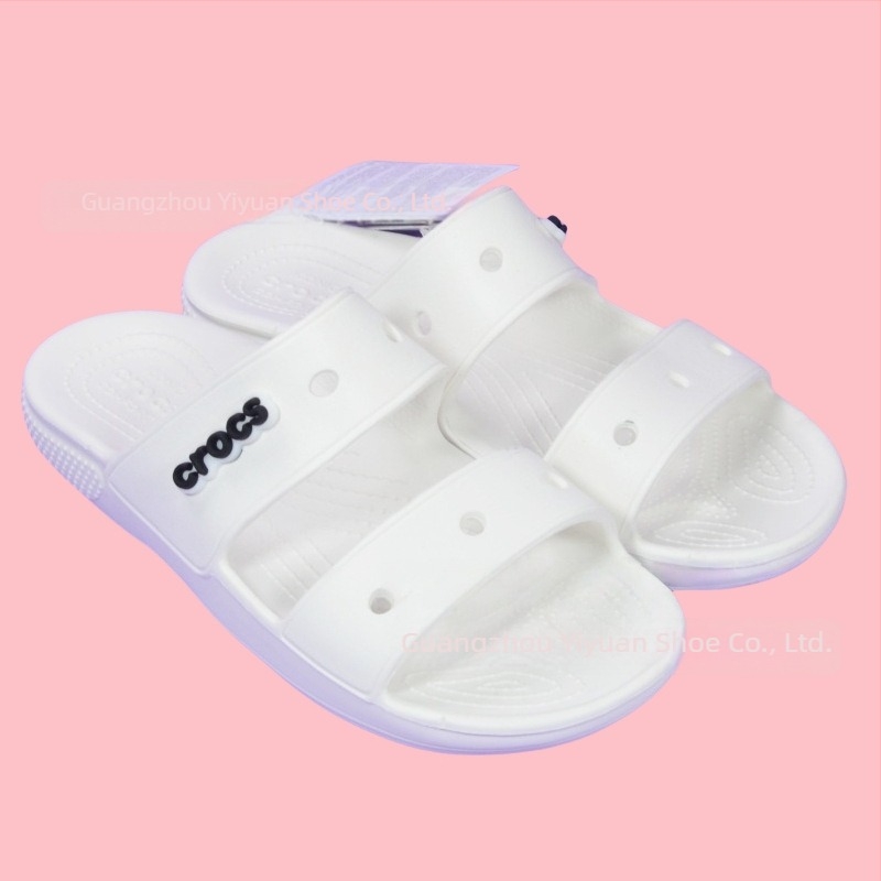 Sandale bărbați Cross cu două curele, slip-on – partea superioară EVA și talpa EVA, respirante, impermeabile, antiderapante, pentru toate anotimpurile