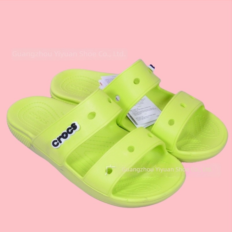 Sandale bărbați Cross cu două curele, slip-on – partea superioară EVA și talpa EVA, respirante, impermeabile, antiderapante, pentru toate anotimpurile