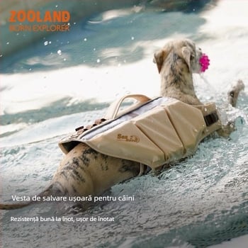 POPO vestă de flotabilitate pentru câini – poliester, îmbrăcăminte pentru animale de companie, origine Zhejiang