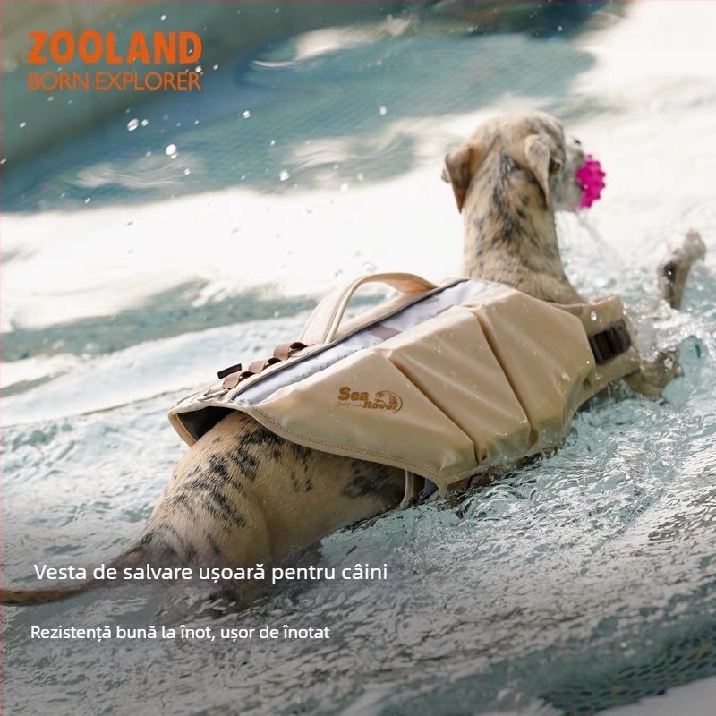 POPO vestă de flotabilitate pentru câini – poliester, îmbrăcăminte pentru animale de companie, origine Zhejiang