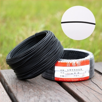 Set de grădină pentru uz casnic: sârmă de fier acoperită PVC pentru legare, diametre 0,55/0,75/0,9 mm