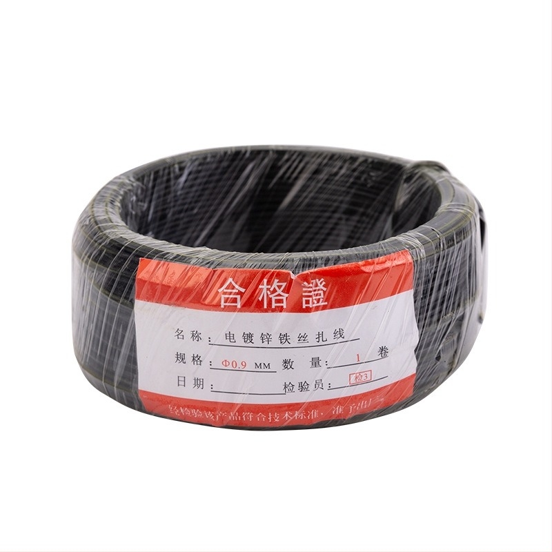 Set de grădină pentru uz casnic: sârmă de fier acoperită PVC pentru legare, diametre 0,55/0,75/0,9 mm