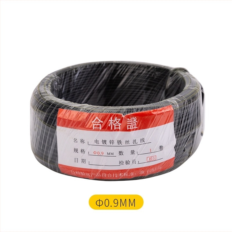 Set de grădină pentru uz casnic: sârmă de fier acoperită PVC pentru legare, diametre 0,55/0,75/0,9 mm