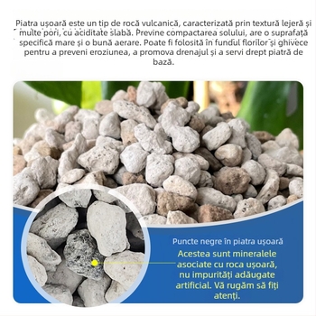 Ornamente decorative de grădină din piatră ușoară, pentru amestecarea solului și pavarea